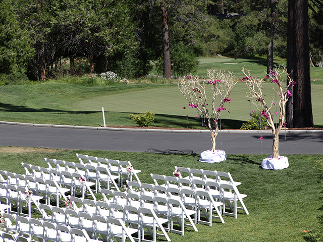 Ceremony site at The Chateau in Incline Village