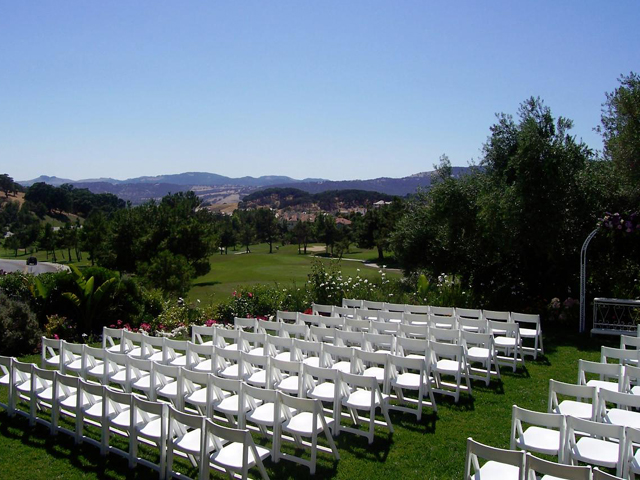 Ceremony site at Rancho Solano