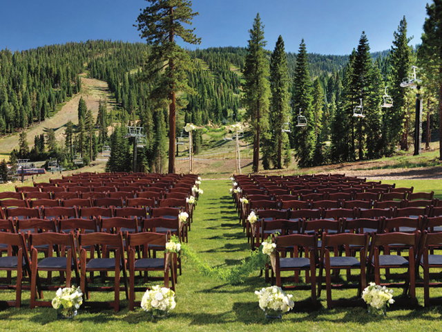 The Meadows ceremony site at the Ritz-Carlton